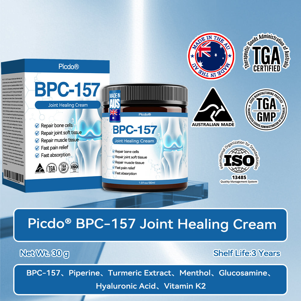 Don't miss out! Enjoy half price on all selected items for a limited time🦴𝖯𝗂𝖼𝗱𝗼® BPC-157 Joint Healing Cream - 50% Off - Today Only!